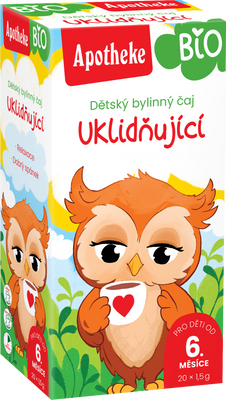 Apotheke Dětský čaj BIO uklidňující 20 sáčků