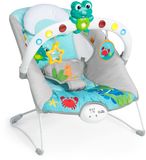 Baby Einstein Lehátko hudební vibrační se světly Kick to It Neptune do 9 kg