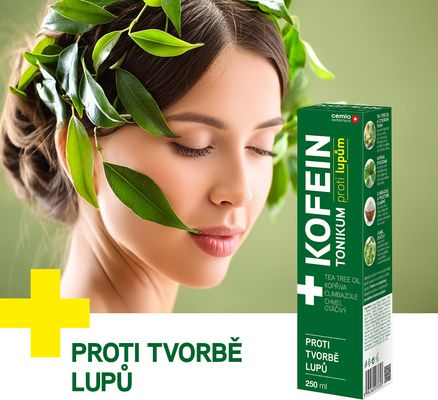 Cemio Kofein tonikum proti lupům 250 ml
