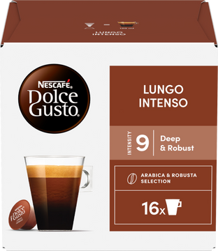 Nescafé Dolce Gusto® Lungo Intenso kávové kapsle 16 ks