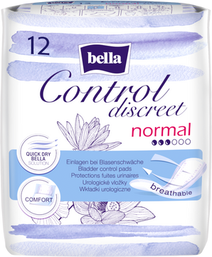Bella Control Discreet Normal Urologické vložky 12 ks