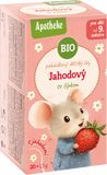 Apotheke BIO čaj dětský Jahodový se šípkem 20 x 1.5 g