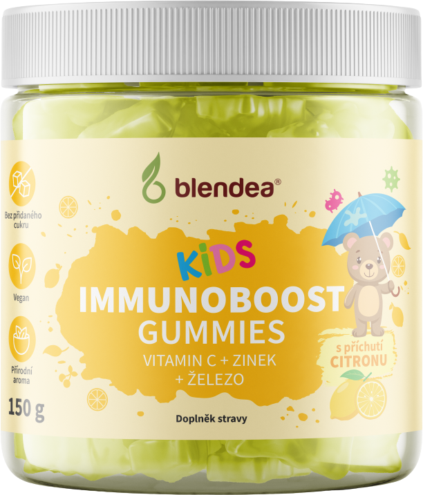 Blendea KIDS ImmunoBoost Gummies citron