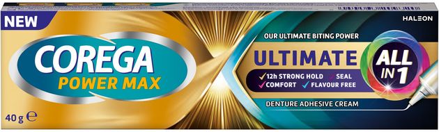 Corega Power Max Ultimate All in 1 fixační krém 40 g