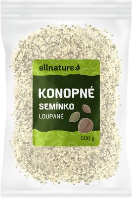 Allnature Konopné semínko 500 g