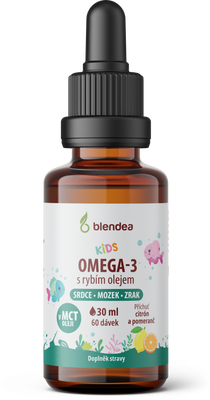 Blendea KIDS Kapky Omega-3 s rybím olejem 1 x 30 ml