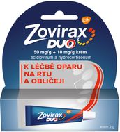 Zovirax Duo 50 mg/g+10 mg/g krém na opary 2 g