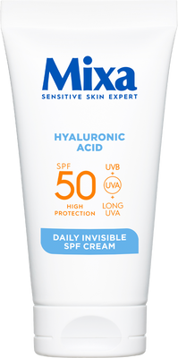 Mixa neviditelný denní krém SPF 50, 50 ml