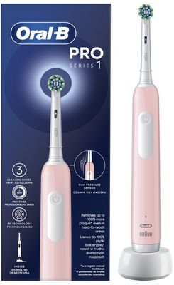Oral-B Pro Series 1 Elektrický zubní kartáček růžový