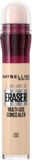 Maybelline New York Instant Age Rewind tekutý korektor pro zakrytí kruhů pod očima s pěnovým aplikátorem 00 Ivory 6 ml