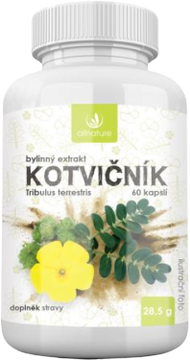 Allnature Kotvičník bylinný extrakt 60 kapslí
