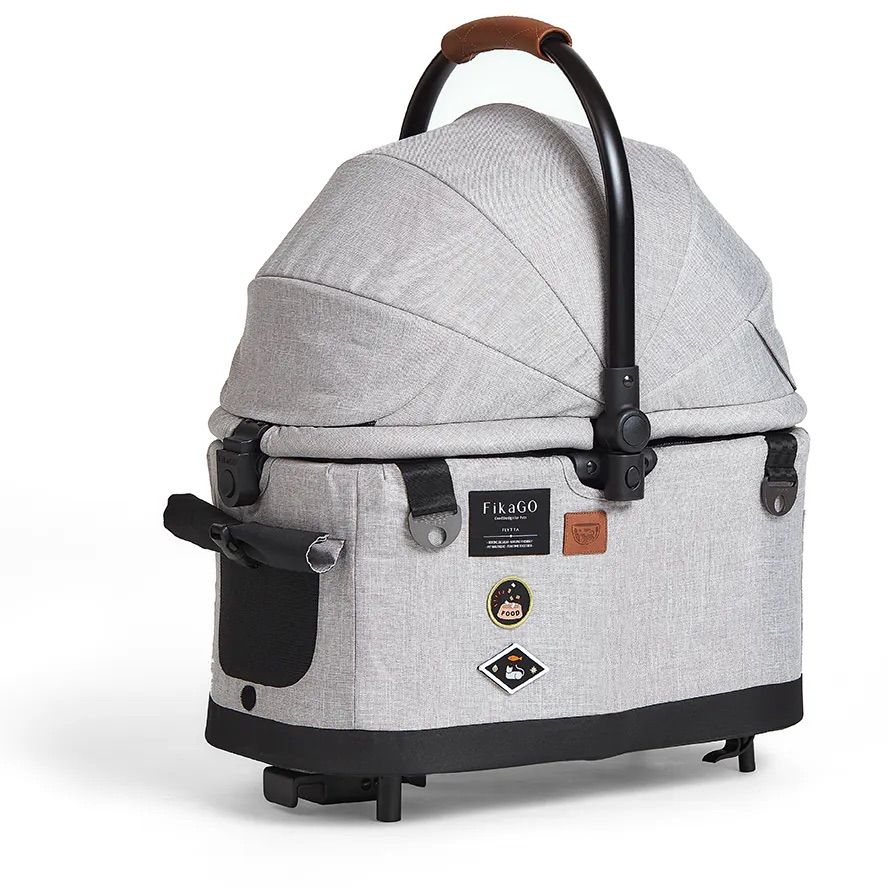 FIKAGO Kočárek pro kočky / psy Flytta Plus Grey Husky