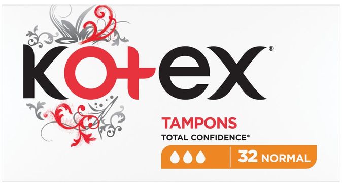 Kotex Tampony Normal 32 ks