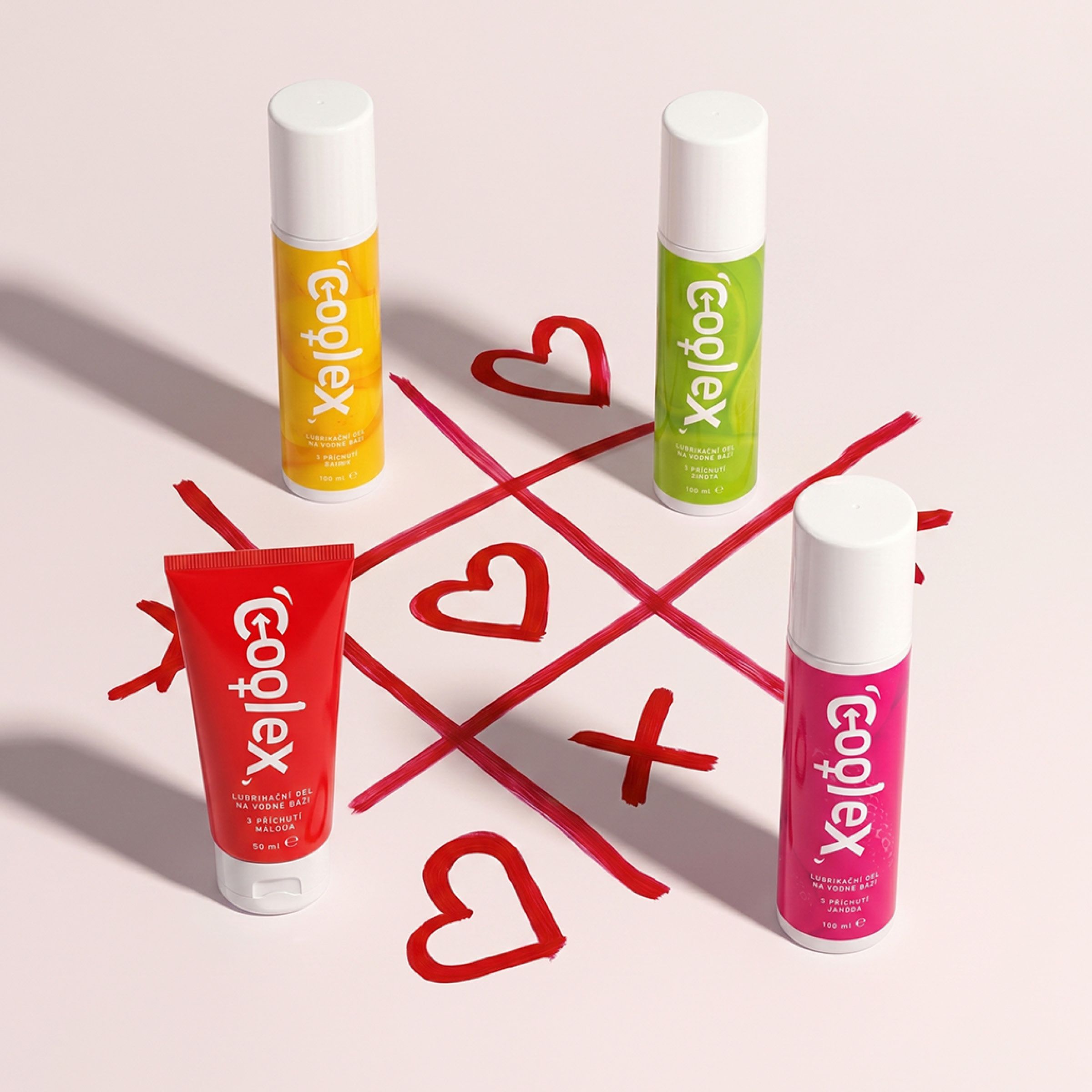 Dermacol Coolex Lubrikační gel na vodní bázi - jahoda (airless) 100 ml