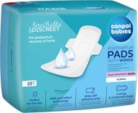 Canpol babies Poporodní vložky s křidélky denní 10 ks