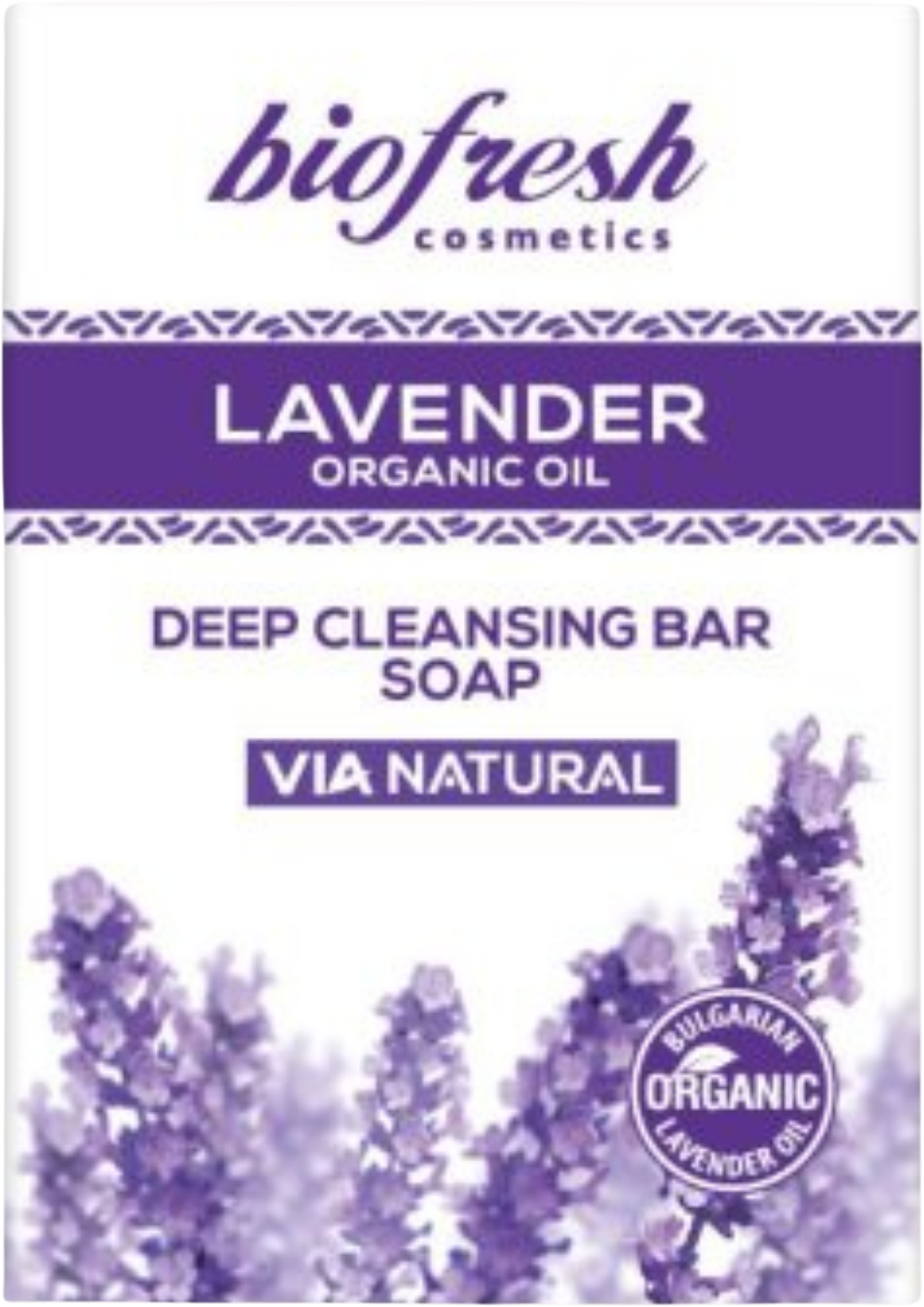 Biofresh Hloubkově čistící mýdlo s organickým levandulovým olejem Lavender 100 g