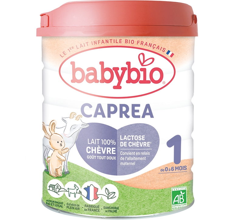 Babybio Caprea 1 počáteční kozí kojenecké bio mléko 800 g