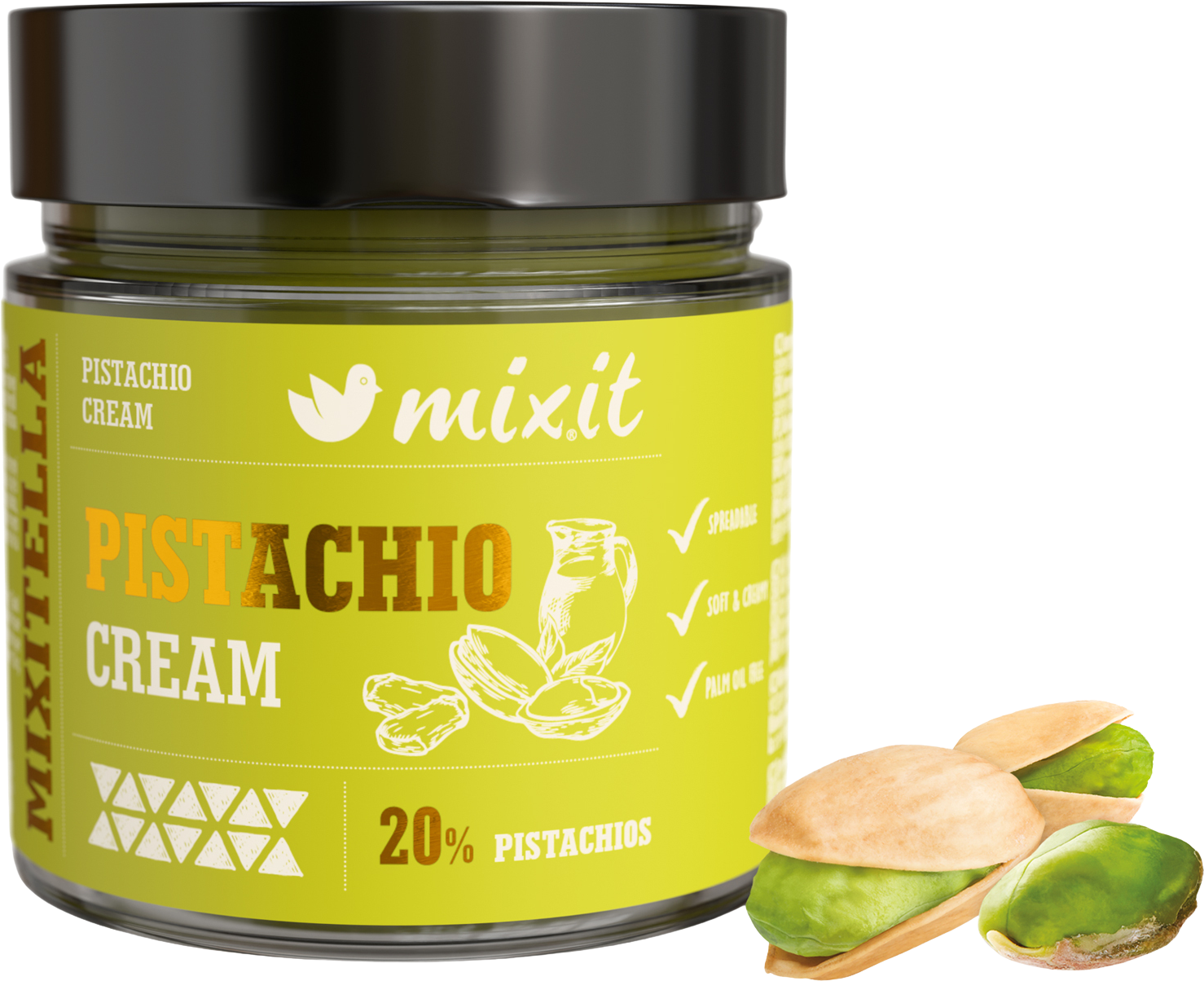 Mixit Mixitella - Pistáciová 220 g