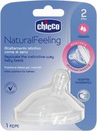 Chicco Dudlík na láhev Natural Feeling 2m+