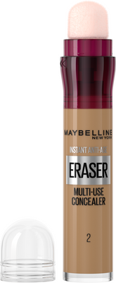 Maybelline New York Instant Age Rewind tekutý korektor pro zakrytí kruhů pod očima s pěnovým aplikátorem 02 Nude