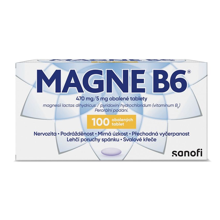 Magne B6 ® 470 mg/5 mg obalené tablety