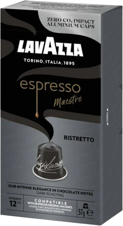 Lavazza Kapsle pro Nespresso, espresso Maestro ristretto 10 ks