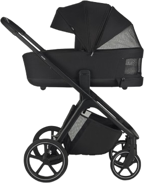 Easywalker Kočárek kombinovaný Zoey Pure Black