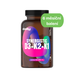 Daily Synergistic D3 + K2 + K1 180 kapslí