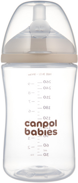 Canpol babies Lahev antikoliková Natural Shape 260 ml