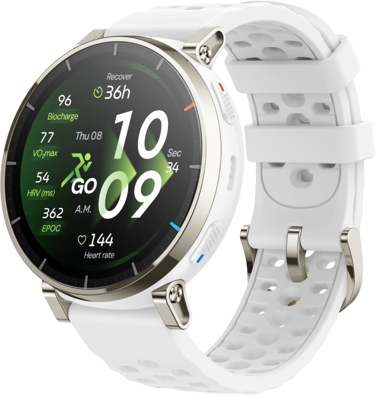 Amazfit Active 3 Premium Aero White
