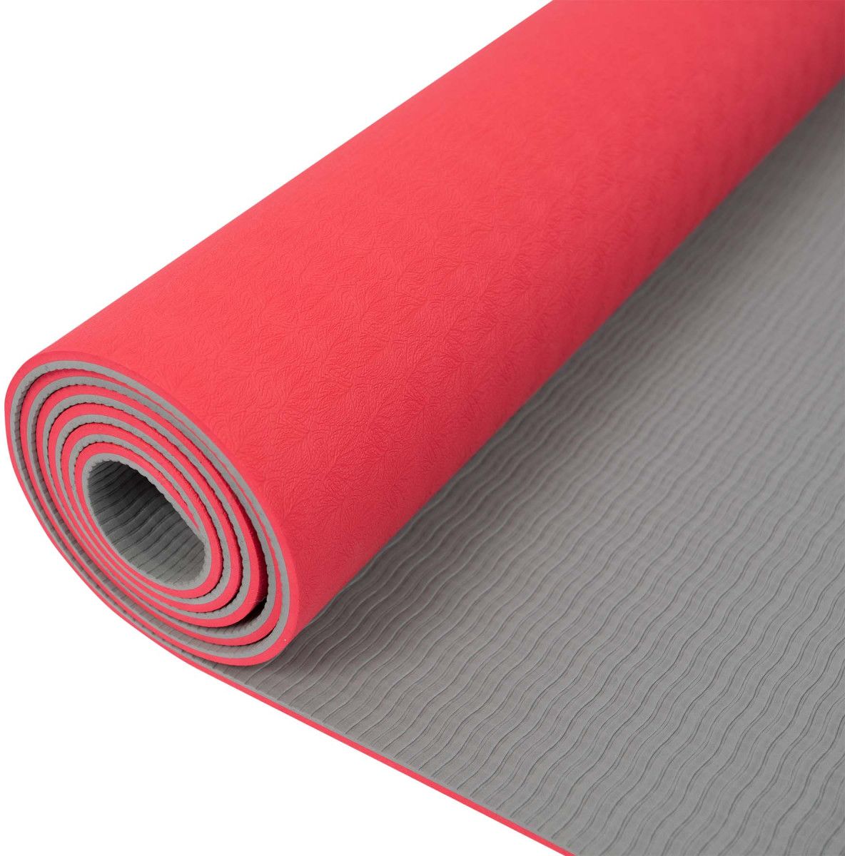 Sharp Shape Podložka na jógu Dual TPE červená