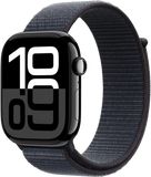 Apple Watch Series 10 Cellular 46mm Klavírně černý hliník s inkoustovým provlékacím řemínkem