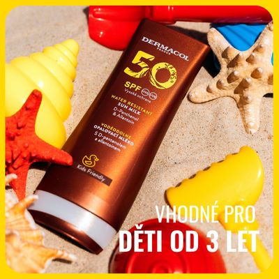 Dermacol SUN Mléko na opalování SPF50, 200 ml