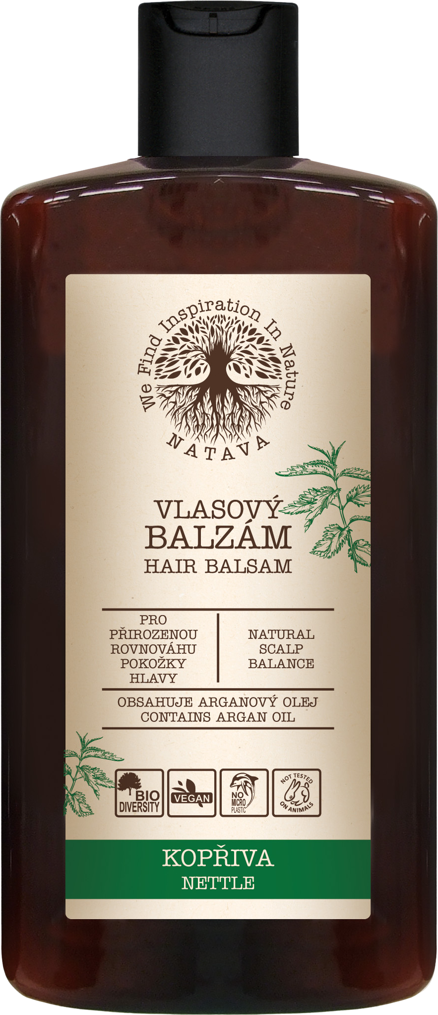 Natava BIO hair balsam Nettle 250 ml