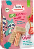 Fruchtbar BIO Waflové sušenky s jahodami 100 g