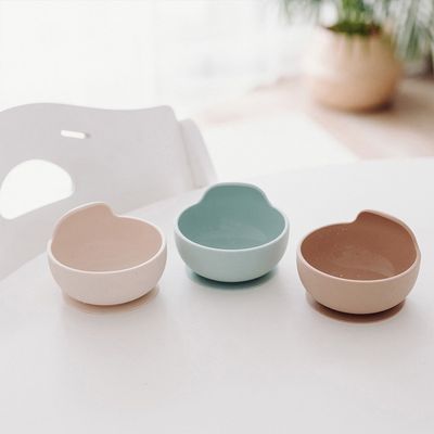 Canpol babies Miska silikonová s přísavkou krémová 330 ml