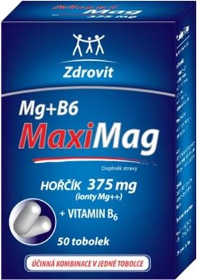 Zdrovit Magnezium+B6 FORTE 50 tobolek
