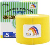 Temtex Kinesio tape Classic, žlutá tejpovací páska 5 m
