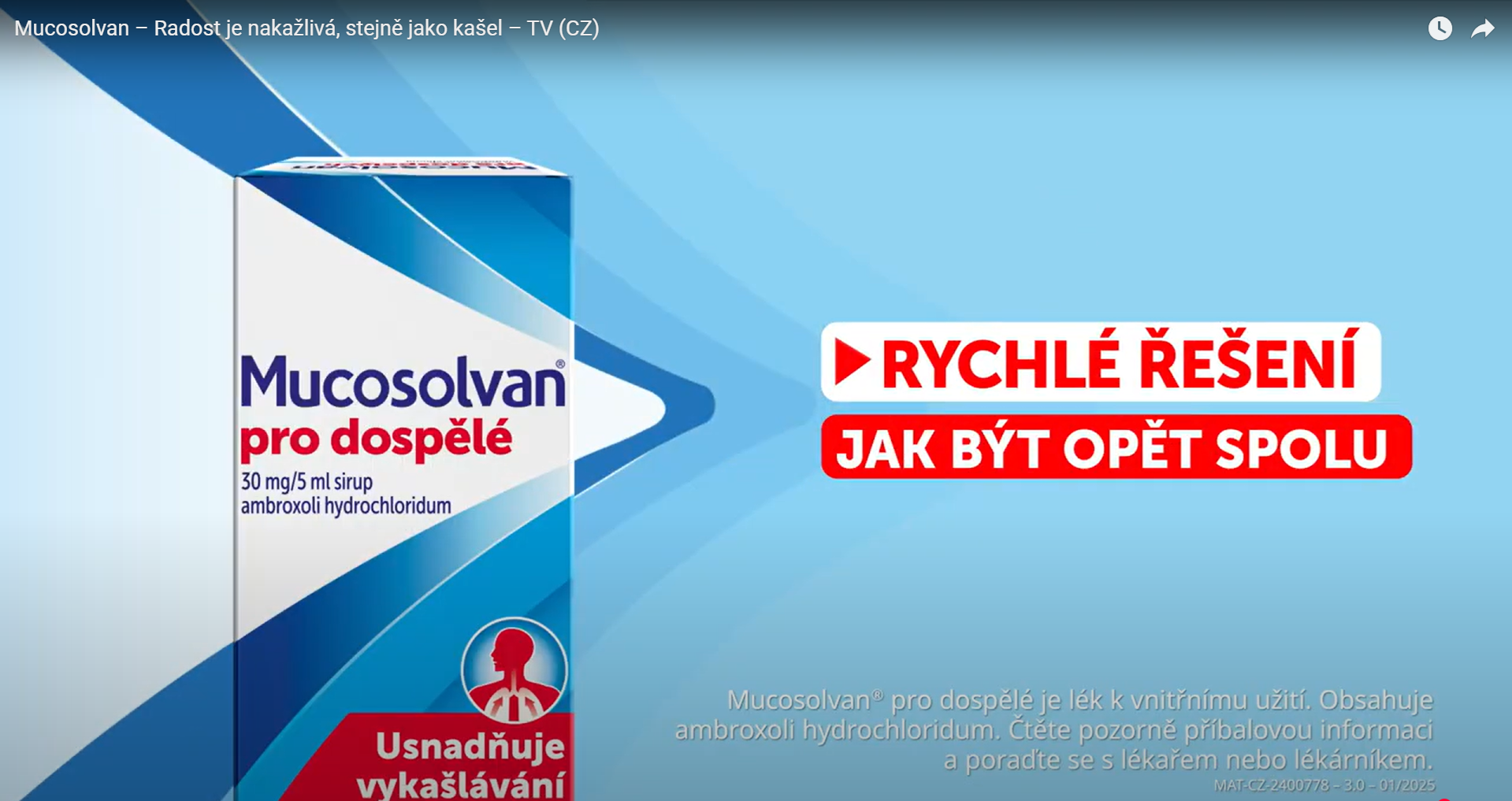 Mucosolvan – Radost je nakažlivá