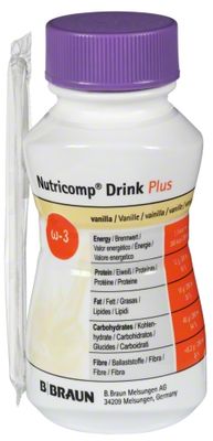 B.Braun Nutricomp Drink Plus Vanilka perorální roztok 4 x 200 ml