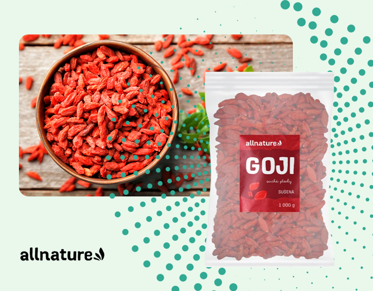 Allnature Goji sušená 80 g