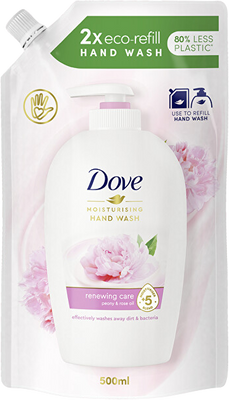 Dove Pivoňka Tekuté mýdlo náhradní náplň 500 ml
