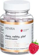Venira Vlasy, nehty, pleť ve formě kostiček Malina 120 tablet