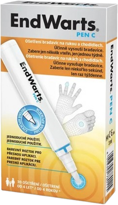 EndWarts PEN C pero k odstranění bradavic 3 ml