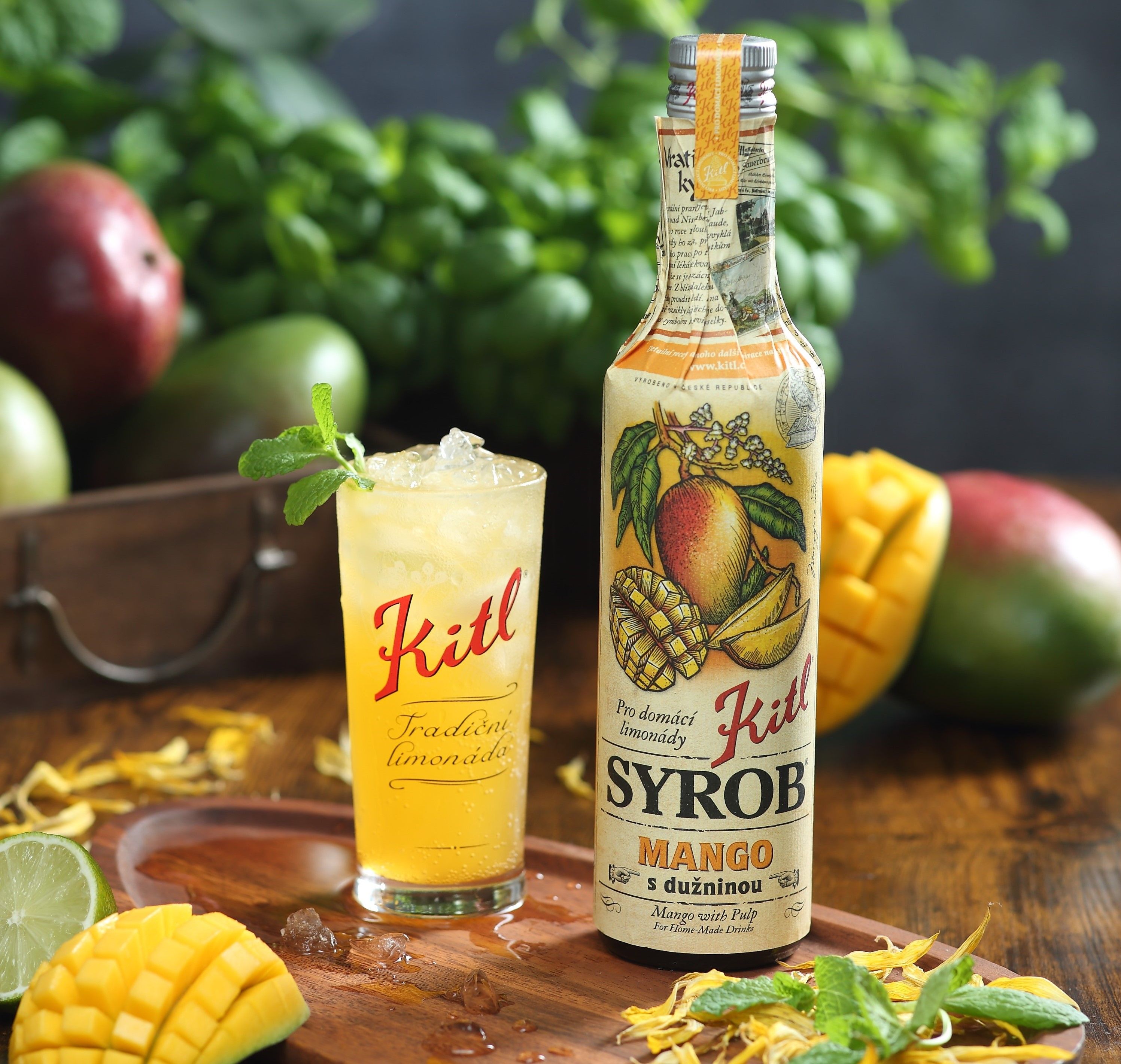 Kitl Mango s dužninou 500 ml