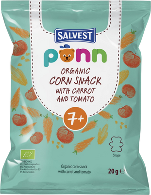 Salvest Põnn BIO Rajčatové křupky 20 g