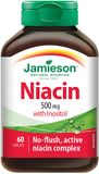 Jamieson Niacin 500 mg s inositolem 60 tablet
