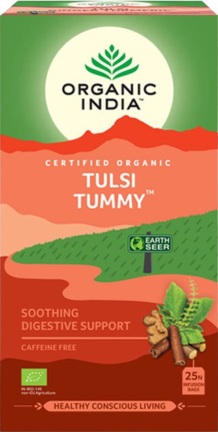 Organic India Tulsi Tummy pro správné trávení BIO sáčky 25 ks