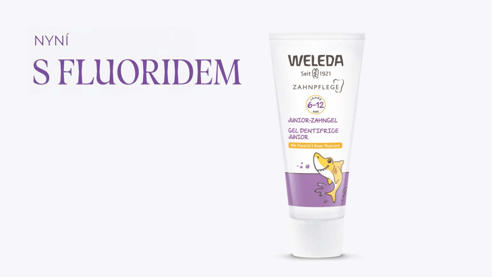 Weleda Junior zubní gel s fluoridem 50 ml