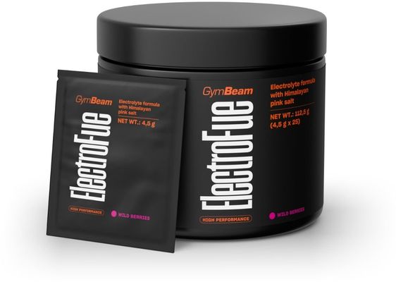 GymBeam ElectroFue Packs - lesní ovoce 25 x 4.5 g